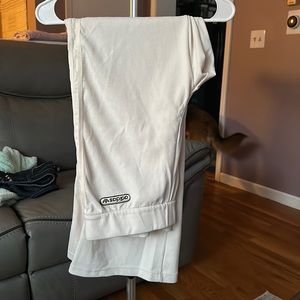 White flared lounge pants NWOT